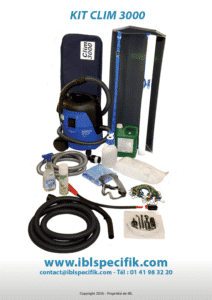 Kit completo para el limpiador de vapor del aire acondicionado Cim3000